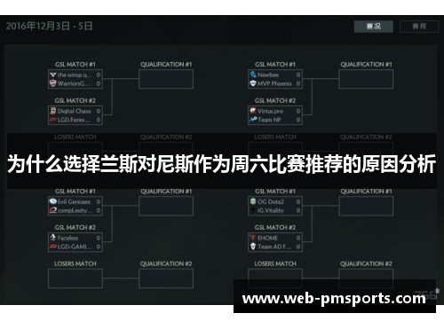 为什么选择兰斯对尼斯作为周六比赛推荐的原因分析